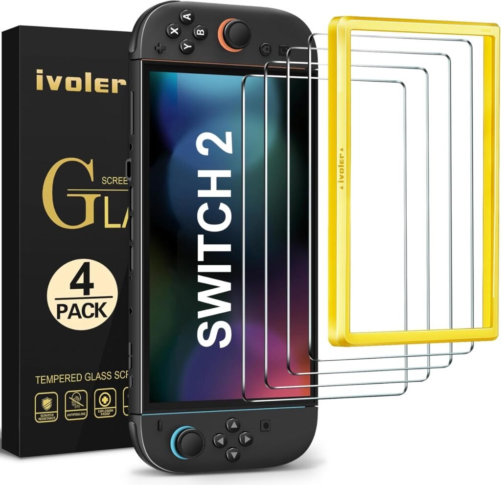 Glass Screen Protector for nintendo switch
